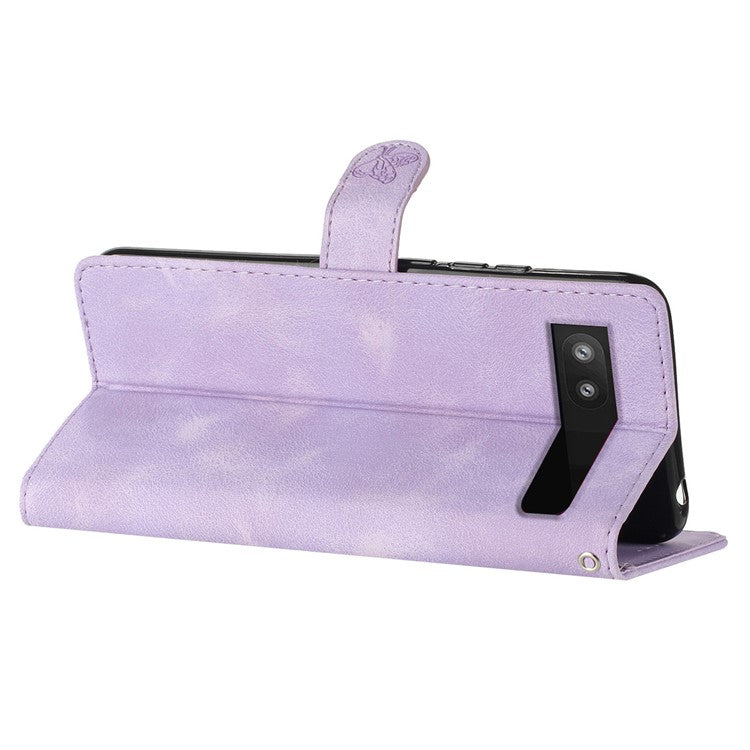 For Google Pixel 8a Wholesale Magnetic Phone Case PU Leather Stand Phone Cover Wallet - Purple