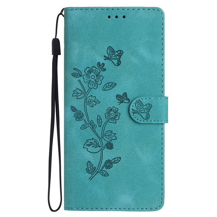 For Google Pixel 8a Wholesale Magnetic Phone Case PU Leather Stand Phone Cover Wallet - Sky Blue