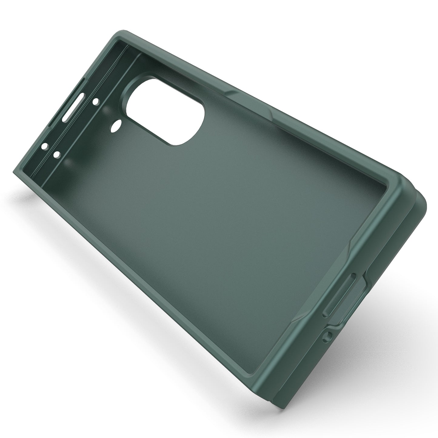 For Samsung Galaxy Z Fold6 5G Case Rugged Hard PC Folding Phone Cover - Green