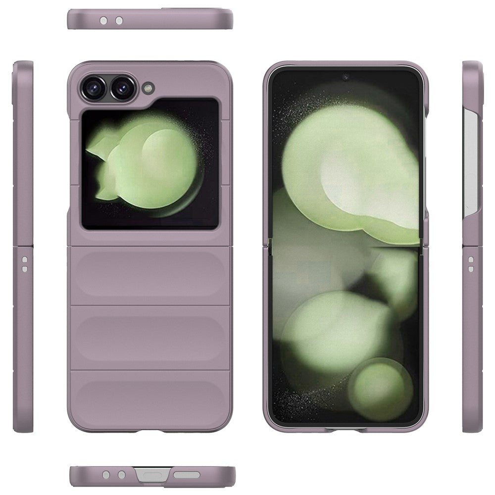 For Samsung Galaxy Z Flip7 FE 5G / Z Flip6 5G Case Rugged Back Hard PC Phone Cover - Light Purple