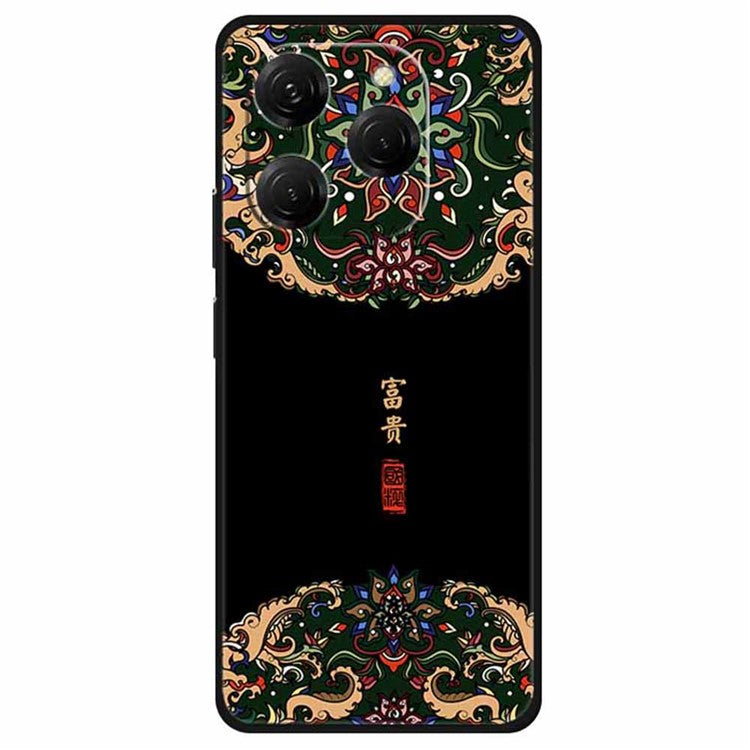 For TECNO Spark 20 Pro Case TPU Phone Cover Art Aesthetic Pattern - Noble Essence