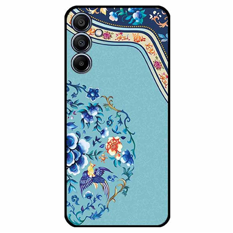 For Samsung Galaxy F15 5G / M15 5G Case Ethnic Pattern Printing TPU Soft Phone Cover - Imperial Embroidery