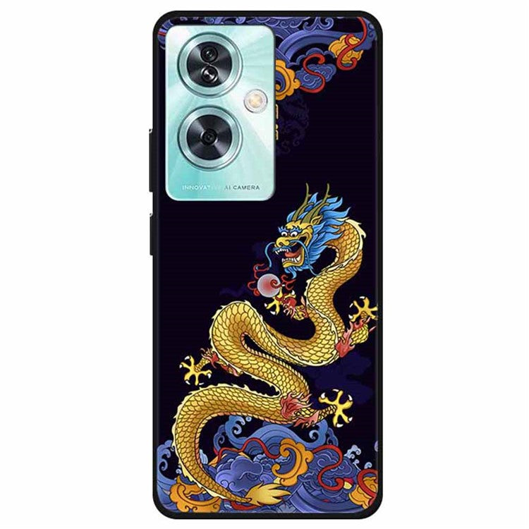 For OnePlus Nord N30 SE 5G Case Pattern TPU Phone Cover Anti-Scratch Protective - Prosperous Loong