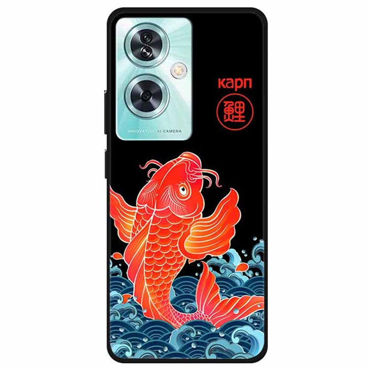 For OnePlus Nord N30 SE 5G Case Pattern TPU Phone Cover Anti-Scratch Protective - Leaping Fish