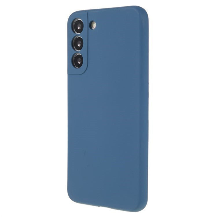 WANLONFENG RB1 Series For Samsung Galaxy S21 FE 5G TPU Case with Screen Protector+Lanyard - Sapphire