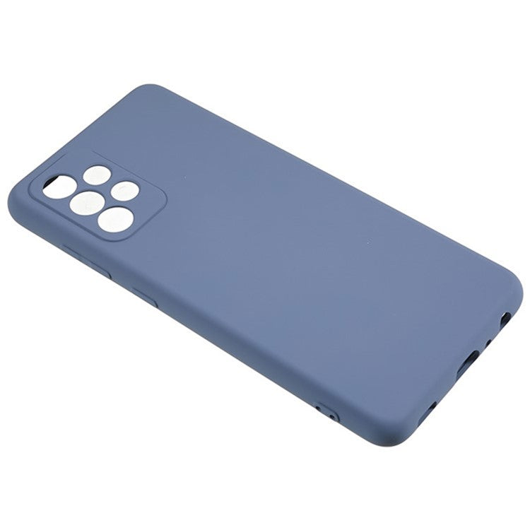 WANLONFENG RB1 Series For Samsung Galaxy A23 4G / A23 5G (Global Version) TPU Phone Case with Screen Film - Lavender Grey