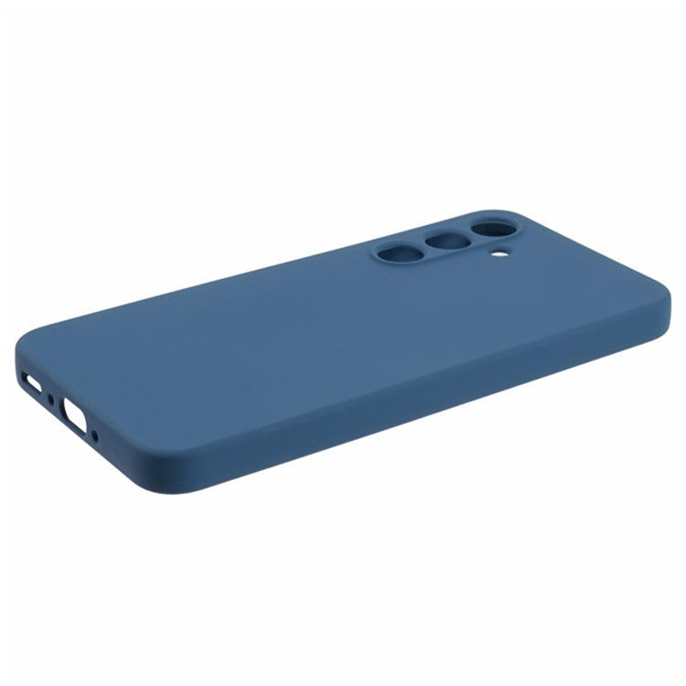 WANLONFENG RB1 Series For Samsung Galaxy A15 4G / 5G TPU Case Screen Protector Lanyard 3-in-1 Set - Sapphire