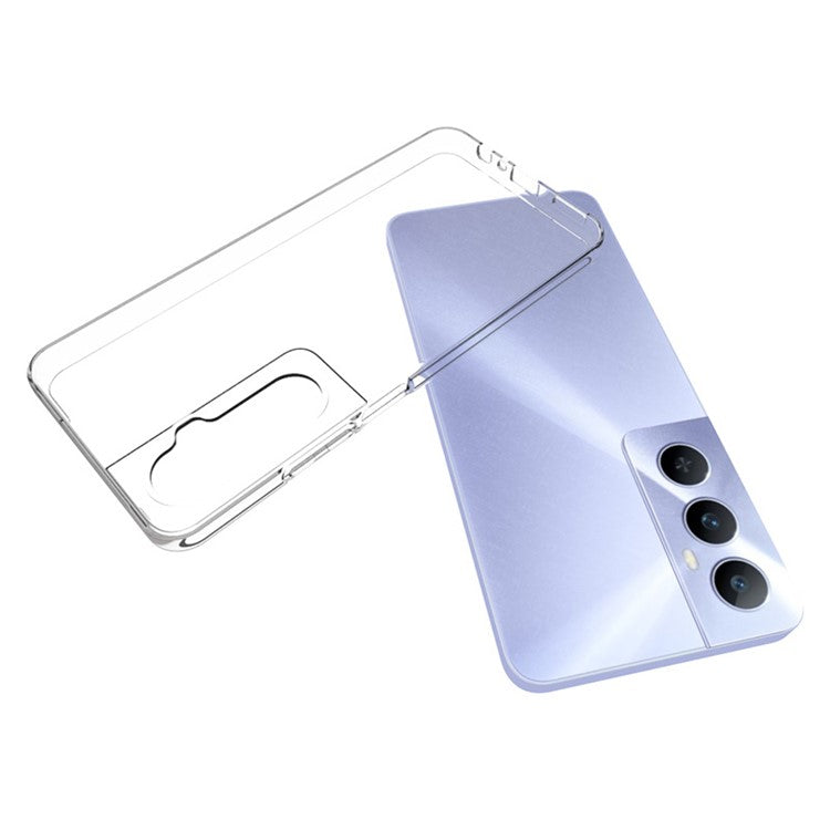 10Pcs / Pack For Realme C65 4G Mobile Phone Cover Inner Watermark-Free Texture TPU Cell Phone Case