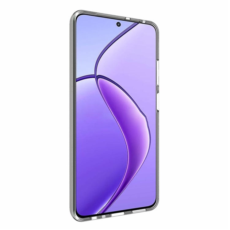 10Pcs / Set For Realme 12 5G Case Clear TPU Watermark-Free Shockproof Phone Cover