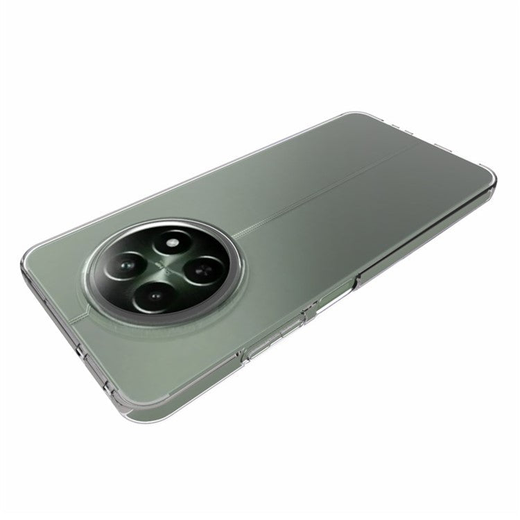 10Pcs / Set For Realme 12 5G Case Clear TPU Watermark-Free Shockproof Phone Cover