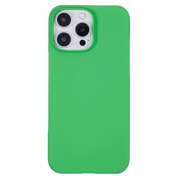 For iPhone 16 Pro Case PC Matte Skin-Touch Antifinger-Print Phone Back Cover - Green