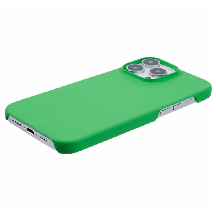 For iPhone 16 Pro Case PC Matte Skin-Touch Antifinger-Print Phone Back Cover - Green