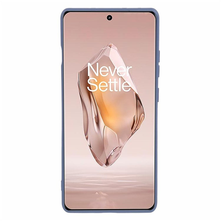 WANLONFENG RB1 Series For OnePlus 11 5G TPU Phone Case with Tempered Glass Film+Lanyard - Lavender Grey