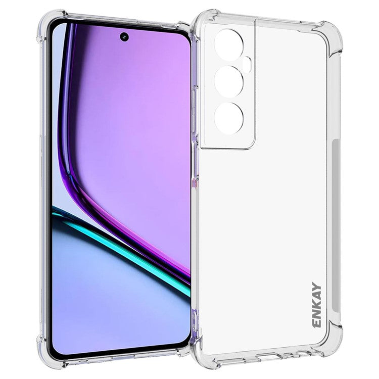 ENKAY HAT PRINCE For Realme C65 4G Case Transparent Drop-Proof TPU Soft Phone Cover