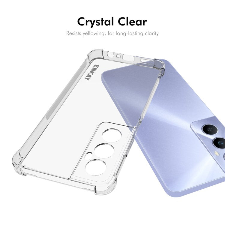 ENKAY HAT PRINCE For Realme C65 4G Case Transparent Drop-Proof TPU Soft Phone Cover