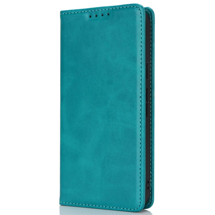 For Google Pixel 9 / Pixel 9 Pro Case PU Leather Wallet Magnetic Closing Phone Cover - Sky Blue