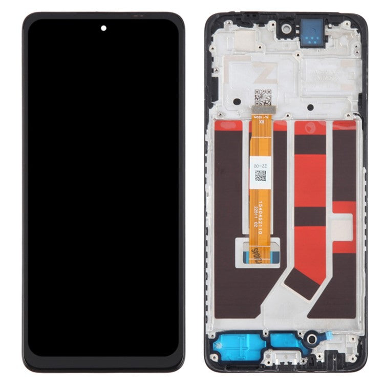 For Oppo A79 5G / A2 5G Grade S IPS LCD OEM Screen and Digitizer Assembly + Frame Part (Without Logo)