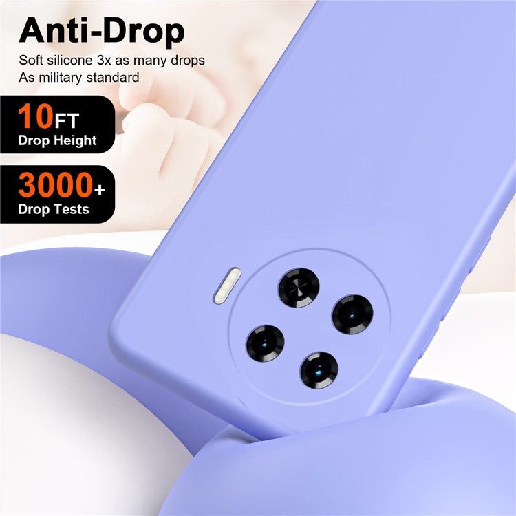 For TECNO Spark 20 Pro+ Case Anti-Scratch TPU Phone Cover 2.2mm Thickness - Purple