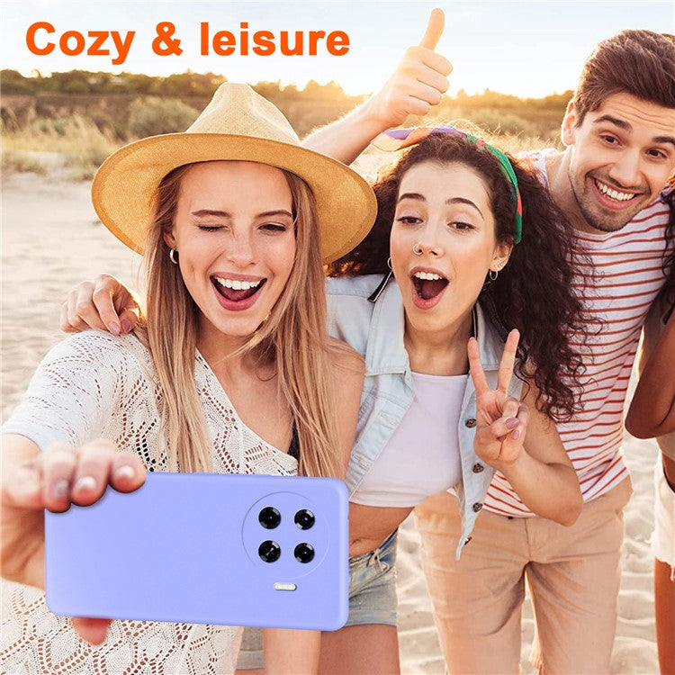 For TECNO Spark 20 Pro+ Case Anti-Scratch TPU Phone Cover 2.2mm Thickness - Purple