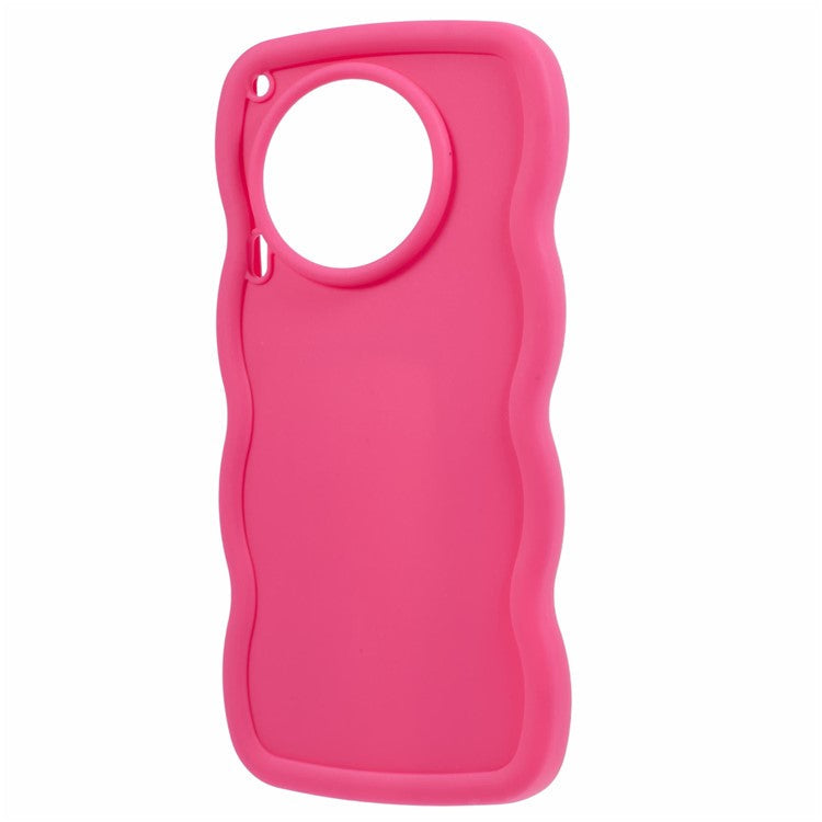 XL Series For TECNO Camon 30 4G / 30 5G Case Wave Frame Soft TPU Phone Cover - Rose