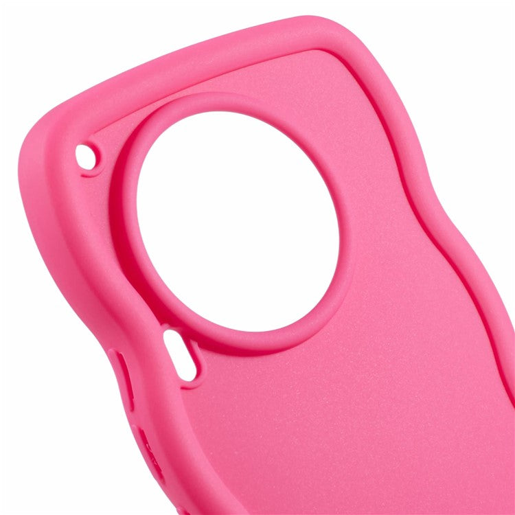 XL Series For TECNO Camon 30 4G / 30 5G Case Wave Frame Soft TPU Phone Cover - Rose