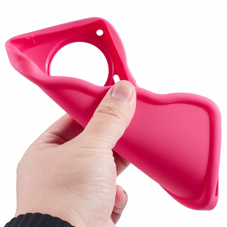 XL Series For TECNO Camon 30 4G / 30 5G Case Wave Frame Soft TPU Phone Cover - Rose