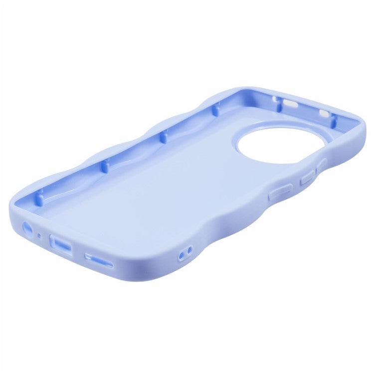 XL Series For TECNO Camon 30 4G / 30 5G Case Wave Frame Soft TPU Phone Cover - Purple