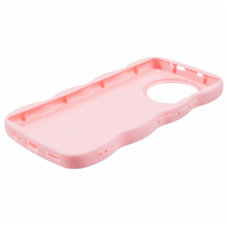 XL Series For TECNO Camon 30 4G / 30 5G Case Wave Frame Soft TPU Phone Cover - Pink