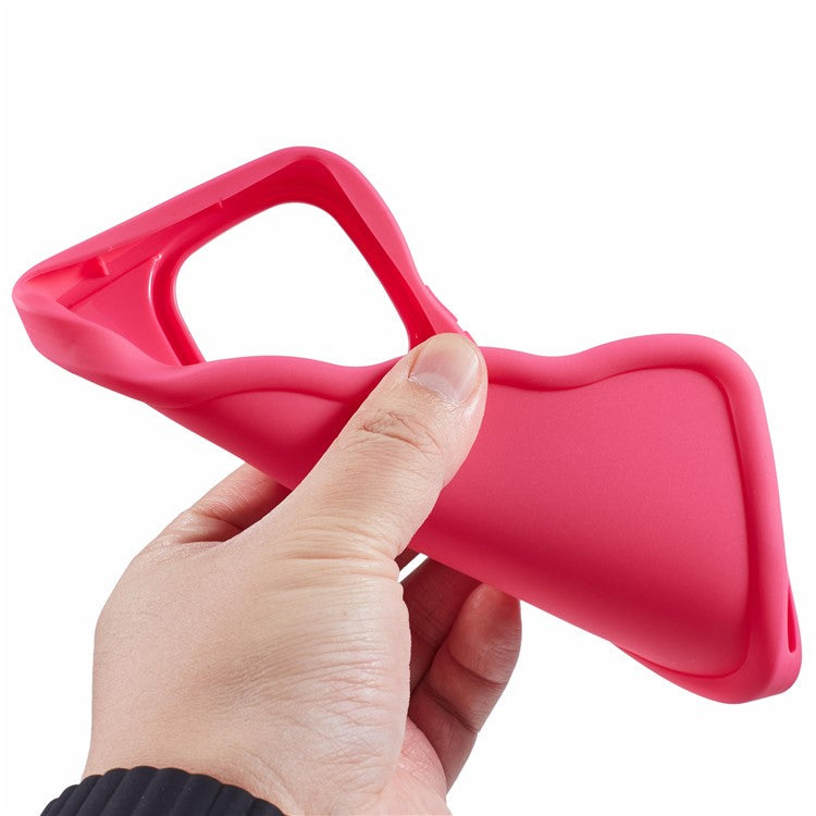 XL Series For TECNO Camon 20 4G / Camon 20 Pro 4G TPU Phone Case Wave Frame - Rose