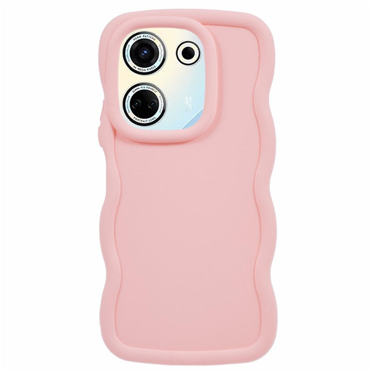 XL Series For TECNO Camon 20 4G / Camon 20 Pro 4G TPU Phone Case Wave Frame - Pink
