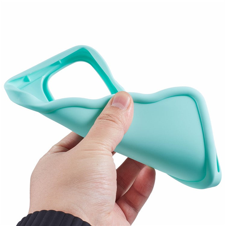 XL Series For TECNO Camon 20 4G / Camon 20 Pro 4G TPU Phone Case Wave Frame - Light Green