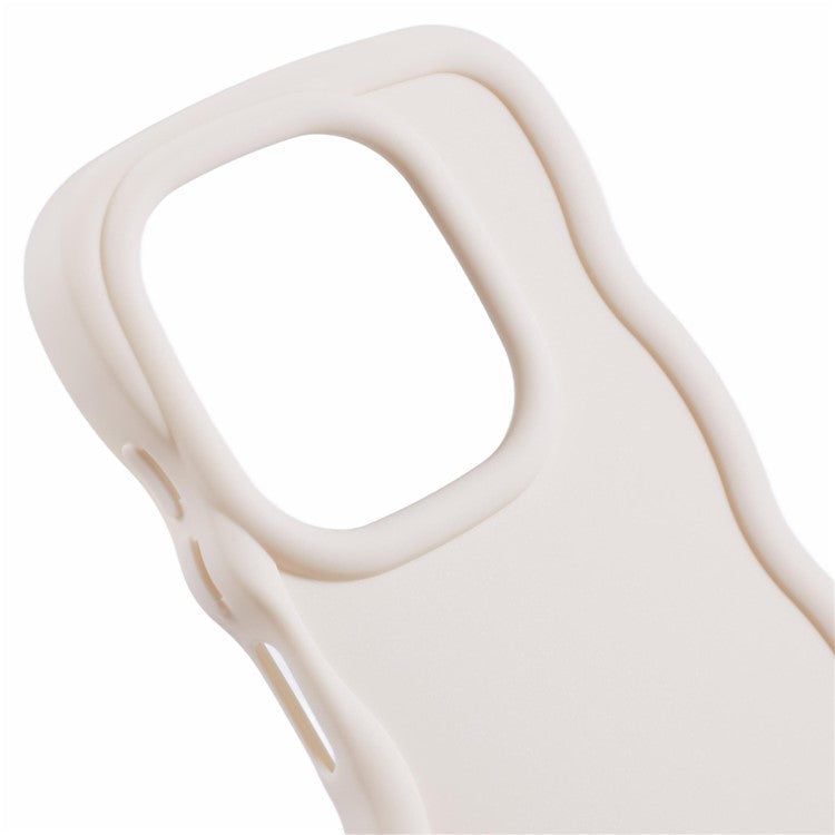 XL Series For TECNO Spark Go 2024 4G / Infinix Smart 8 4G Case TPU Phone Cover Wave Edge - White