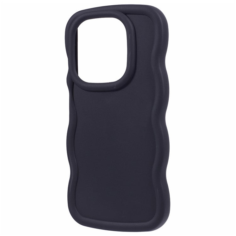 XL Series For TECNO Spark Go 2024 4G / Infinix Smart 8 4G Case TPU Phone Cover Wave Edge - Black