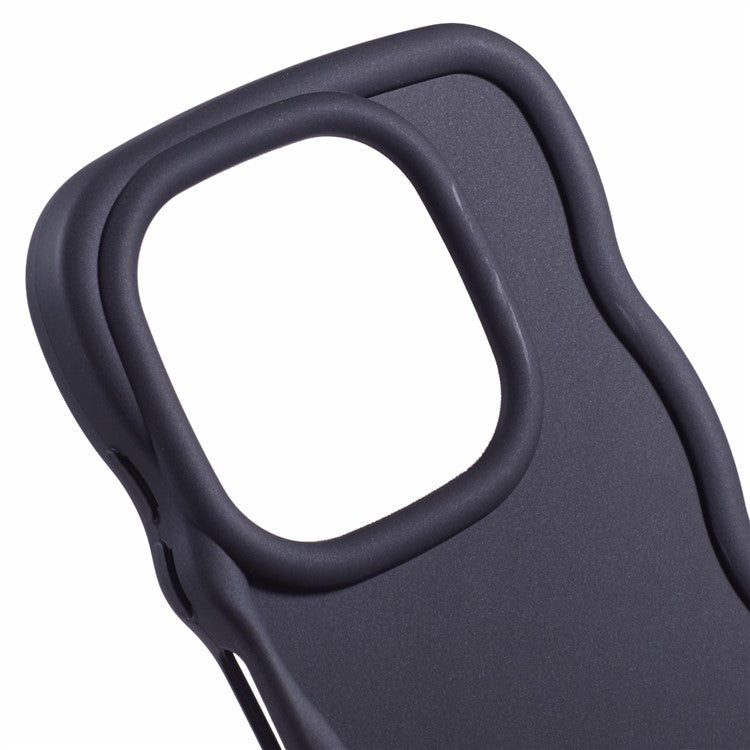 XL Series For TECNO Spark Go 2024 4G / Infinix Smart 8 4G Case TPU Phone Cover Wave Edge - Black