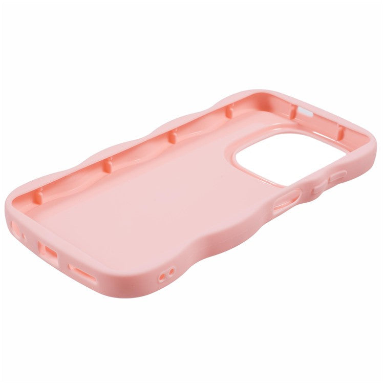 XL Series For TECNO Spark Go 2024 4G / Infinix Smart 8 4G Case TPU Phone Cover Wave Edge - Pink