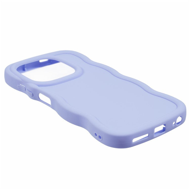 XL Series For TECNO Spark Go 2024 4G / Infinix Smart 8 4G Case TPU Phone Cover Wave Edge - Purple