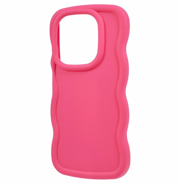 XL Series For TECNO Spark Go 2024 4G / Infinix Smart 8 4G Case TPU Phone Cover Wave Edge - Rose