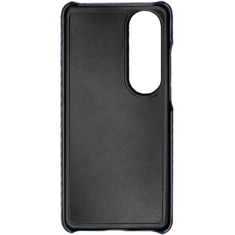 IMAK Ruiyi Series for OnePlus Nord CE4 5G / Oppo K12 Case Leather Coated PC Back Cover - Carbon Fiber Texture