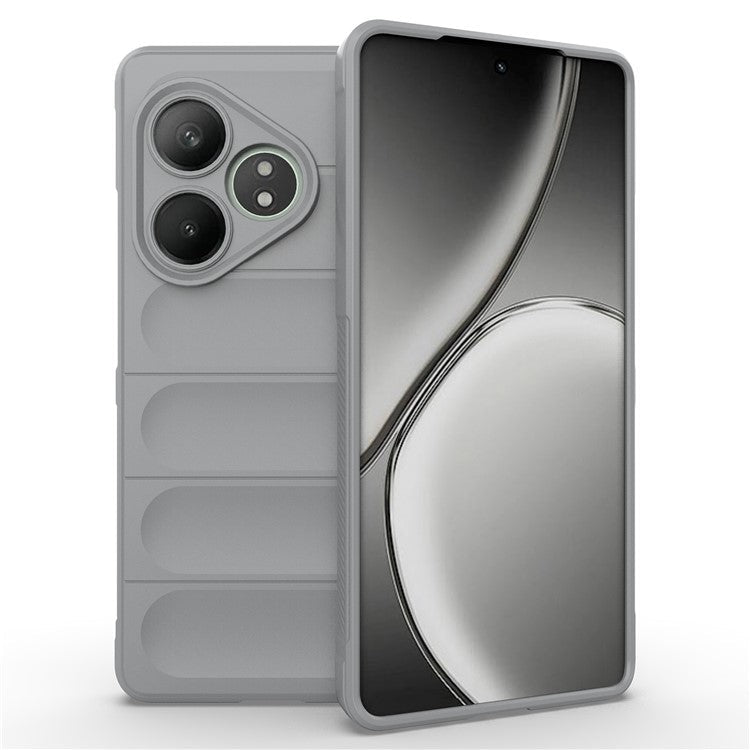 For Realme GT Neo6 SE 5G / GT 6 5G / GT 6T 5G Case TPU Drop Protection Shell Phone Cover - Light Grey