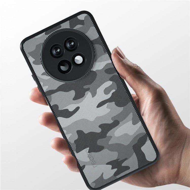 IBMRS For Realme 12 5G / 12x 5G Case Hard PC Back Flexible TPU Frame Phone Cover - Artistic Camouflage