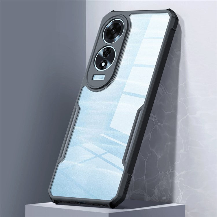 XUNDD For Oppo A60 4G Case TPU + Acrylic Transparent Back Phone Cover