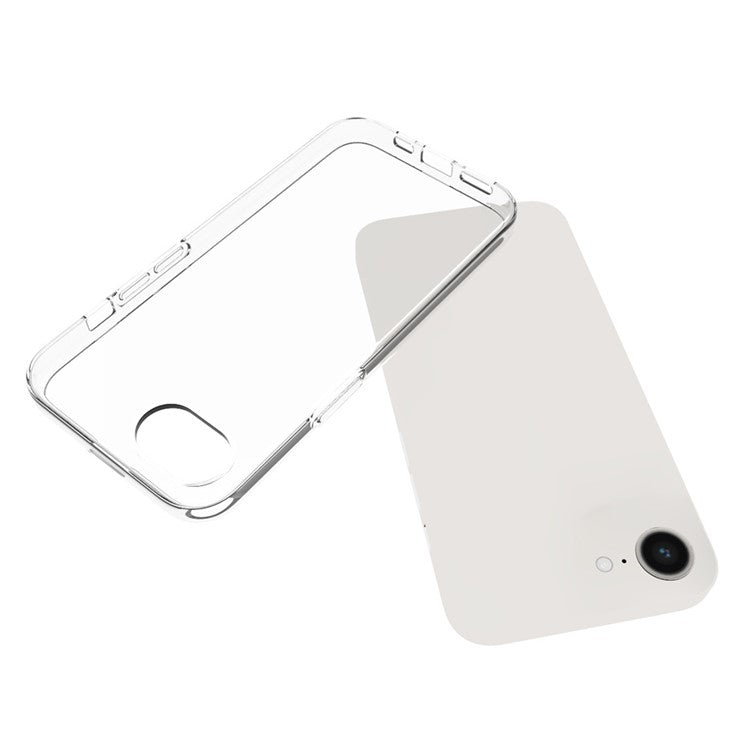 10Pcs / Pack Phone Case for iPhone 16e Phone Cover TPU Shell with Inner Watermark-Free Texture