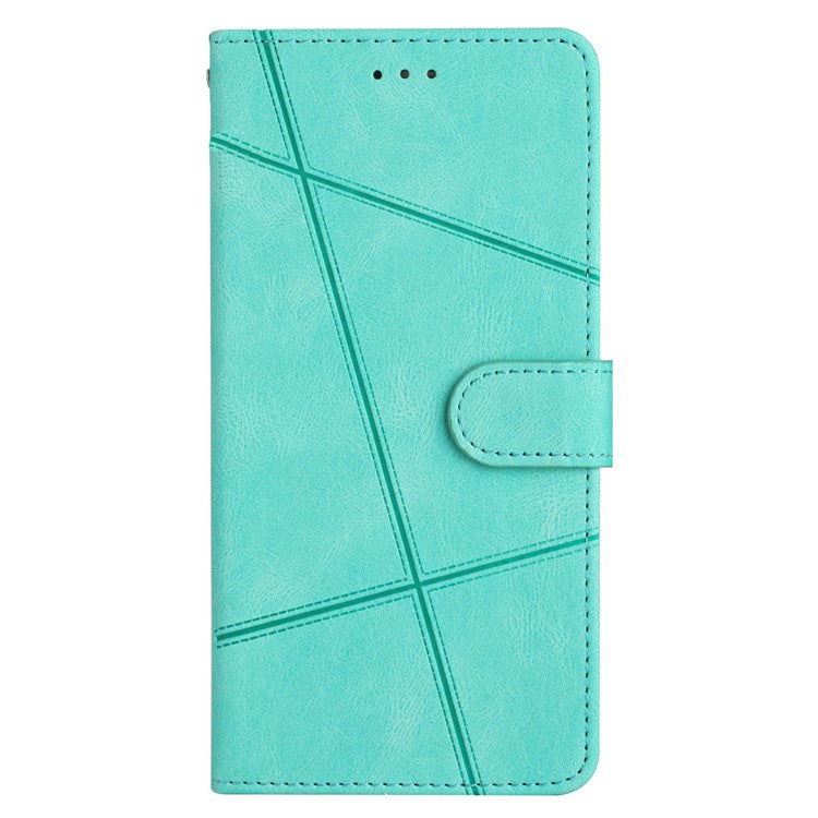 For Google Pixel 8a Case Stand Wallet Leather Phone Cover Crazy Horse Texture - Green