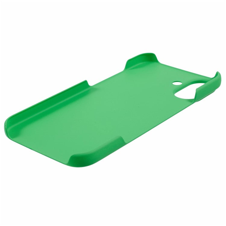 For iPhone 16 Shockproof Hard PC Phone Case Rubberized Phone Cover - Green
