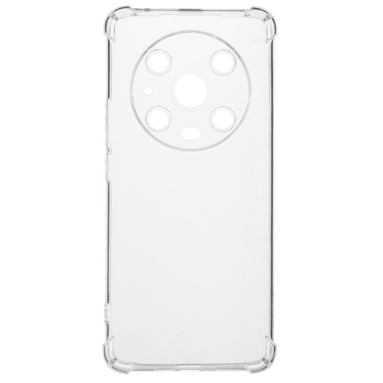 For Honor Magic4 Pro 5G Case TPU Clear Phone Cover with Four Corner Reinforced