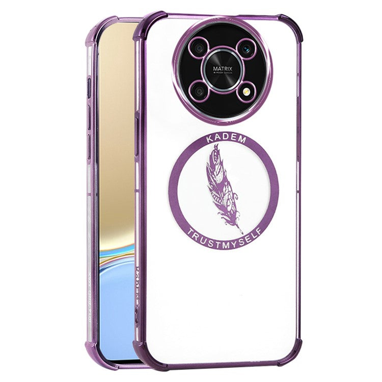 KADEM For Honor X30 5G Case Anti-Drop Shockproof TPU Phone Cover - Purple