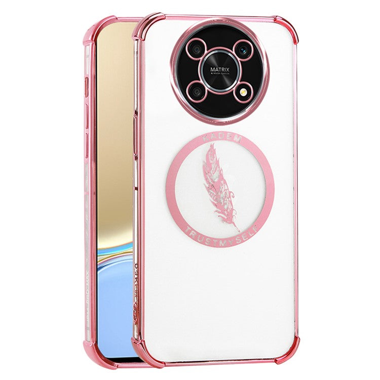 KADEM For Honor X30 5G Case Anti-Drop Shockproof TPU Phone Cover - Pink