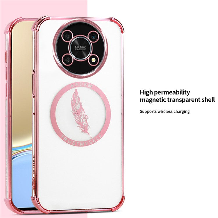 KADEM For Honor X30 5G Case Anti-Drop Shockproof TPU Phone Cover - Pink