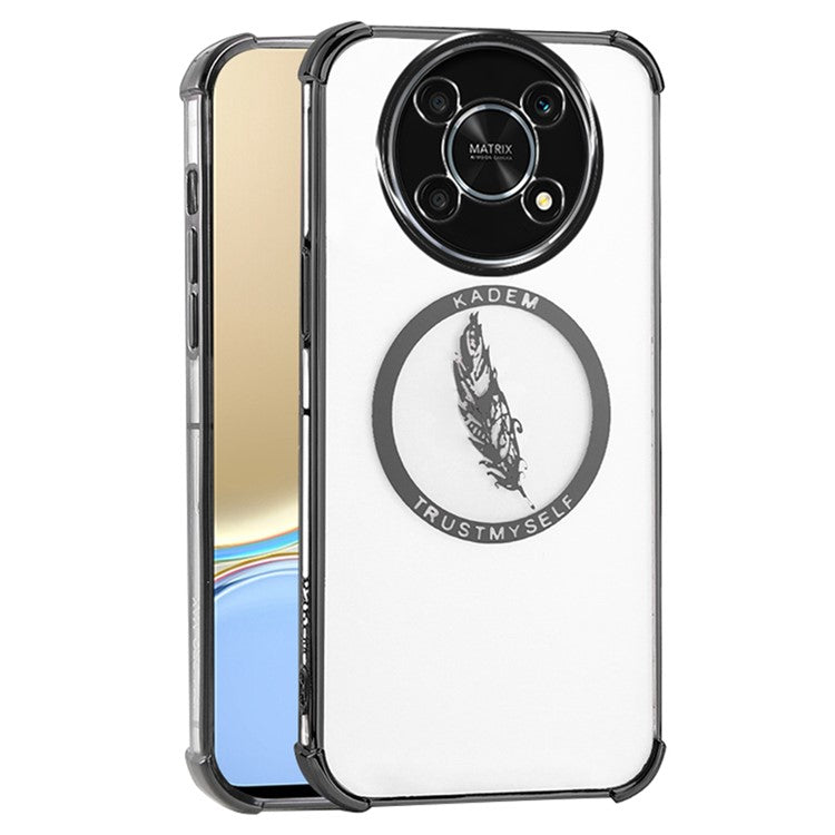 KADEM For Honor X30 5G Case Anti-Drop Shockproof TPU Phone Cover - Black