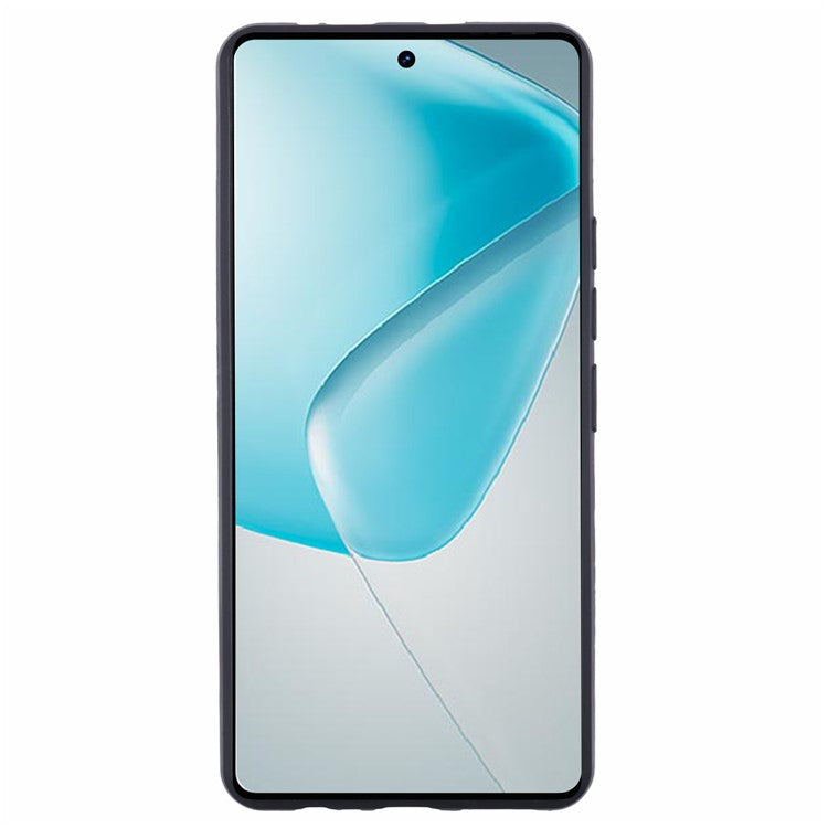 For TECNO Camon 30 4G Case PC+TPU Drop Defend Phone Case Support Magnetic Car Mount - Black